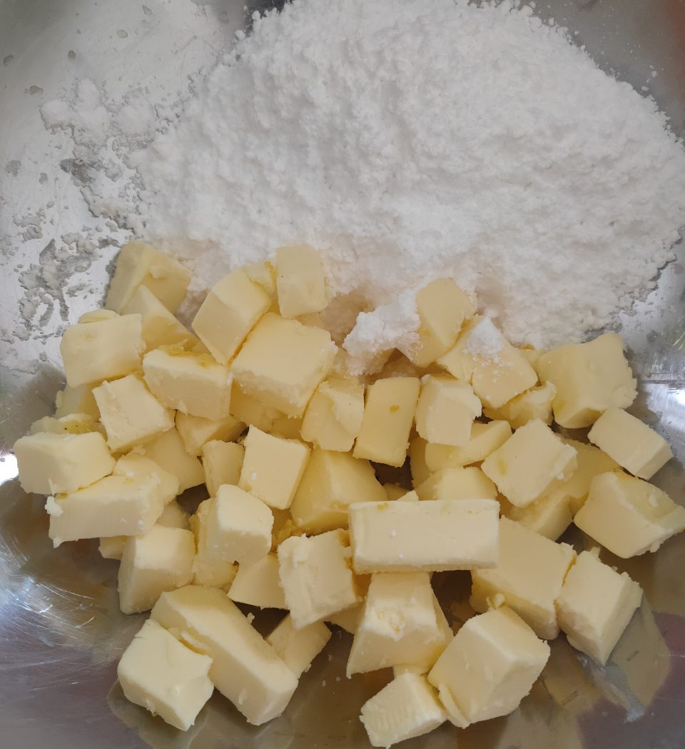 burro e zucchero a velo