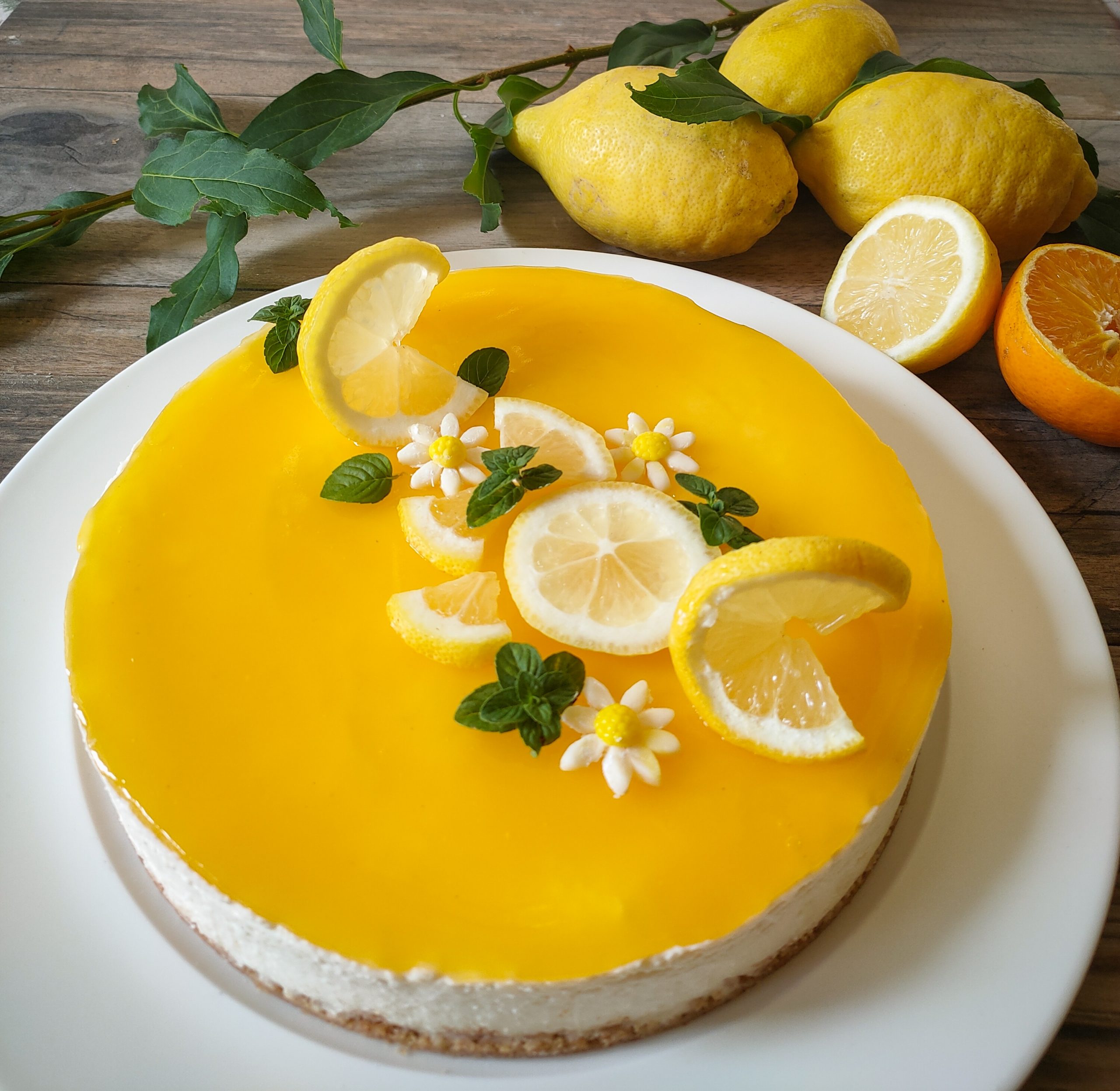 cheesecake al limone