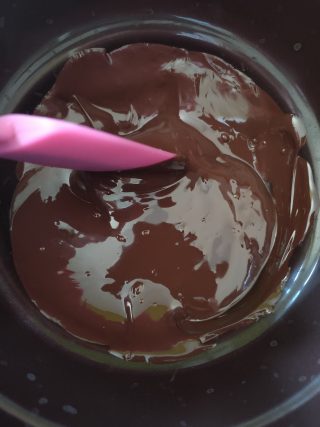 cioccolato sciolto per i cupcakes foresta nera