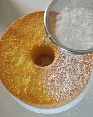 Zucchero a velo per decorare Chiffon Cake