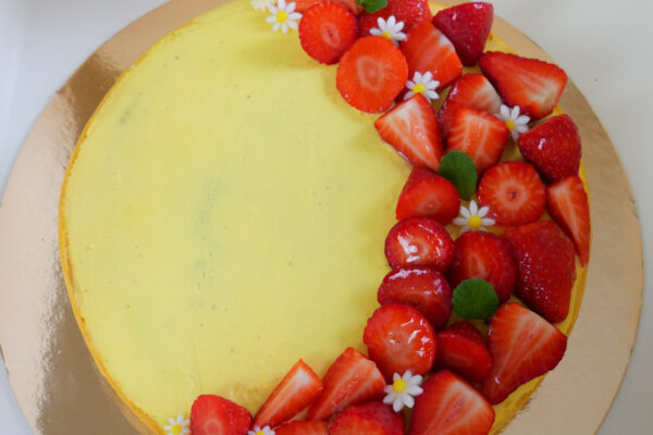 CROSTATA MODERNA ALLE FRAGOLE