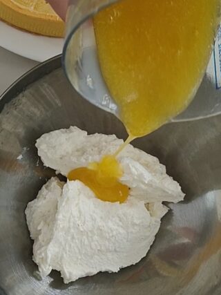 crema al mango