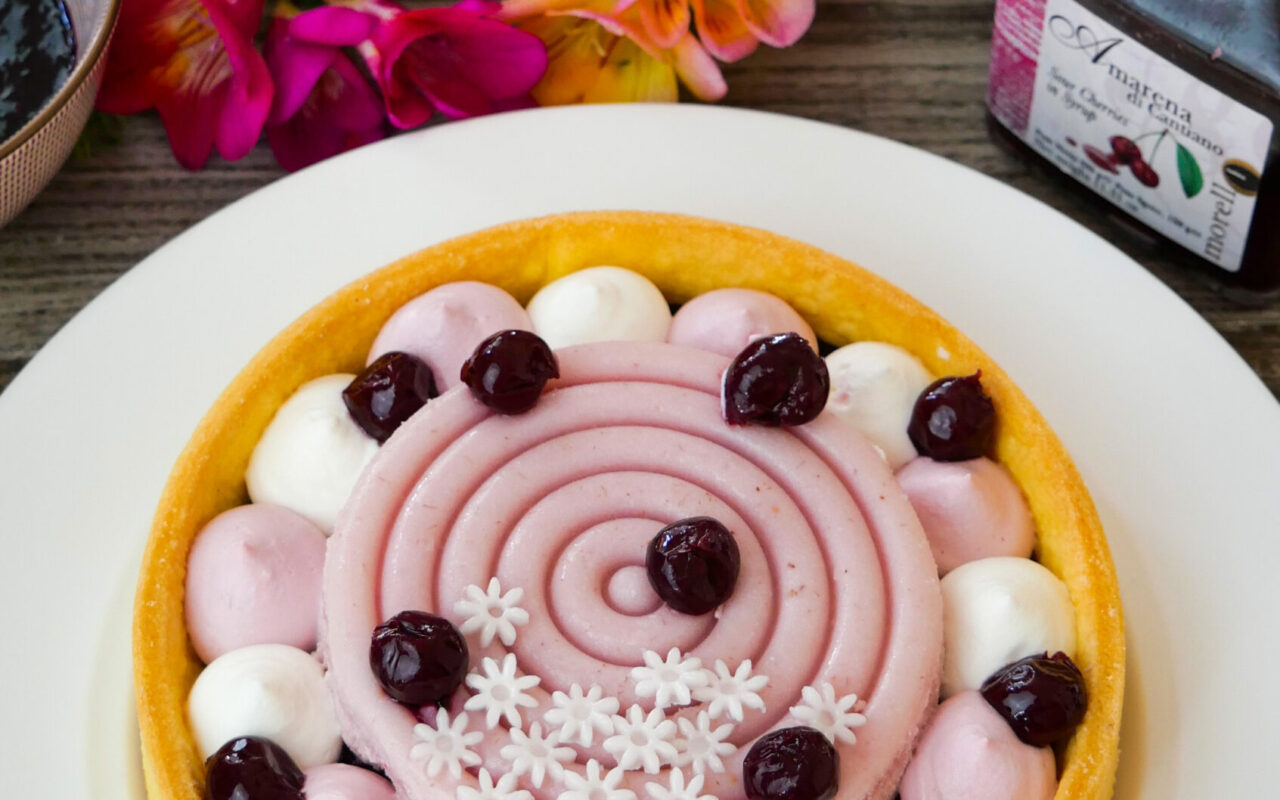 CROSTATA MODERNA SAMBUCO E VISCIOLE